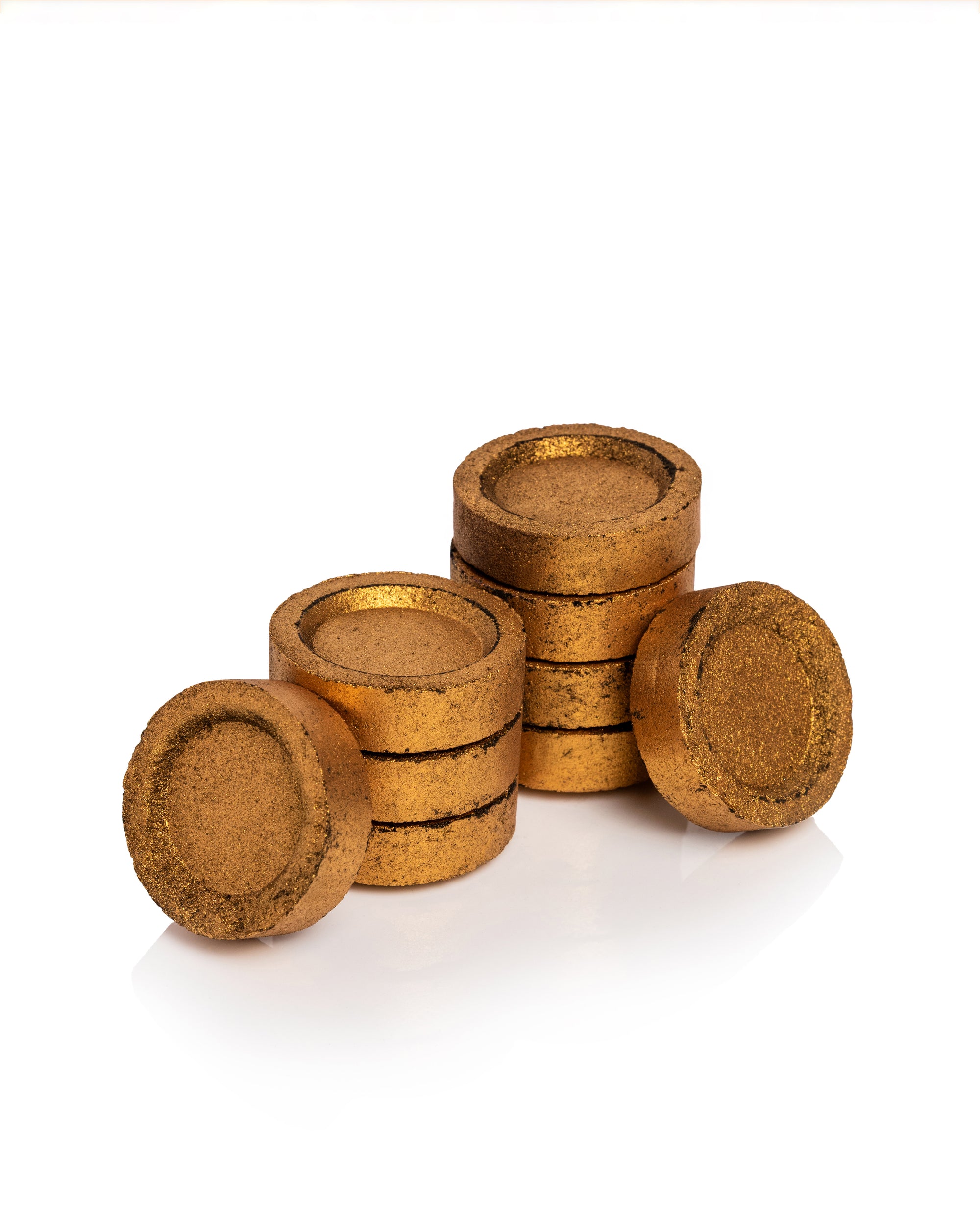 Gold Color Charocal 50pcs